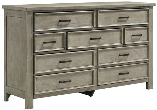 Elements International Sullivan Dresser in Drift Grey image