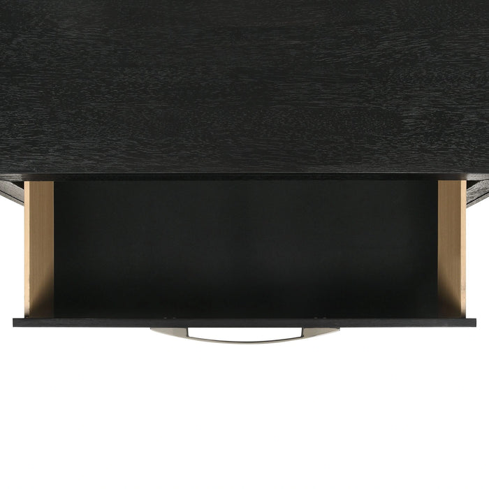 Allan Panel Bedroom Set in Black