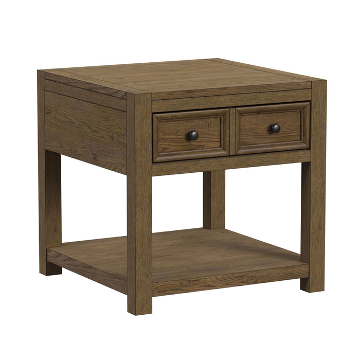 Heritage & Home Occasional Table Set in Oak Brown