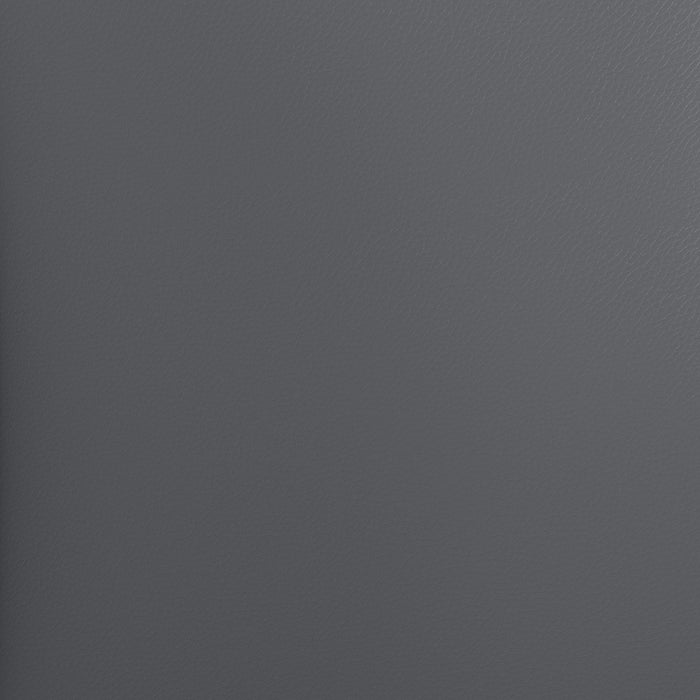 Valari Bed in Grey PU