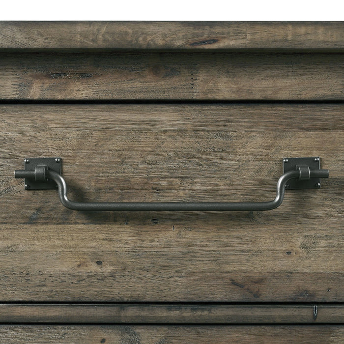 Maverick Panel Bedroom Set in Antique Grey