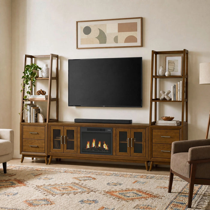Santa Barbara TV Console in Walnut