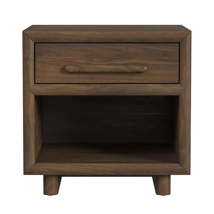 Brisbane End Table in Brown