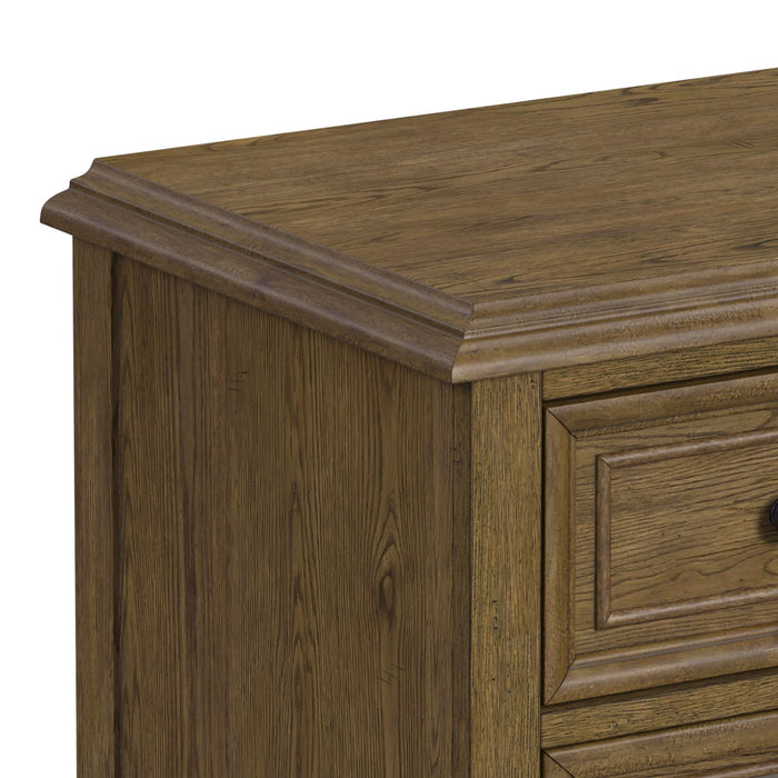 Heritage & Home Dresser in Oak Brown