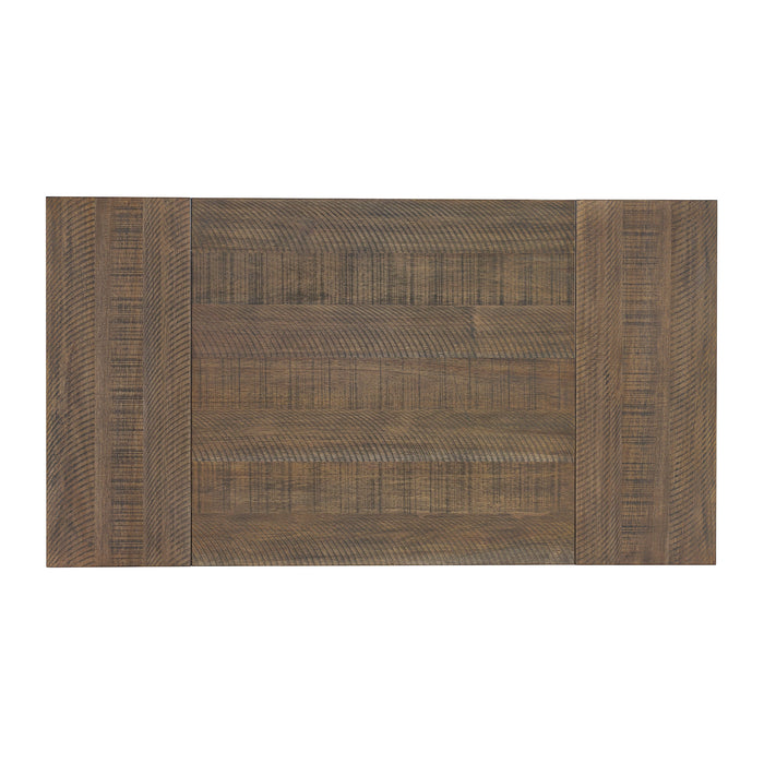 Farmington Dining Set in Medium Brown and Washed Stone