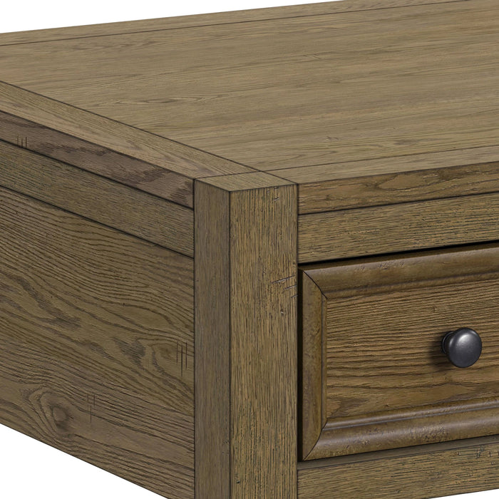 Heritage & Home Sofa Table in Oak Brown