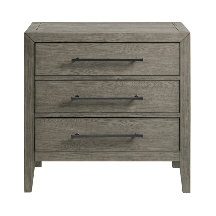 Versailles Contemporary 3-Drawer Nightstand