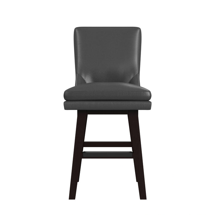 Villanova Swivel Counter Stool in Espresso (2 Per Carton)