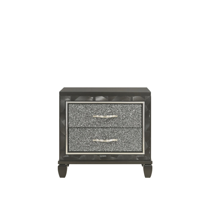 Radiance Nightstand-Black Pearl