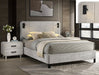 Freya King Bed Light Grey image
