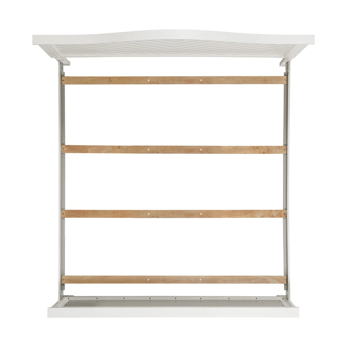 Kona Panel Bed in White