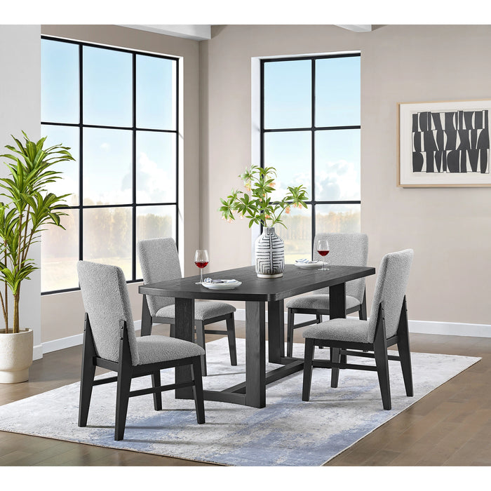 Portland Dining Table in Black