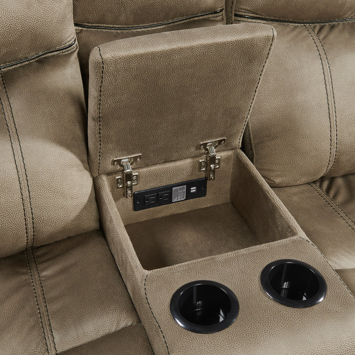 Sorrento Motion Loveseat with Console
