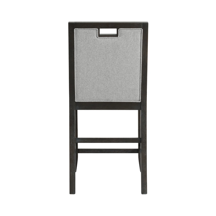 Elodie Counter Height Dining Set in Charcoal