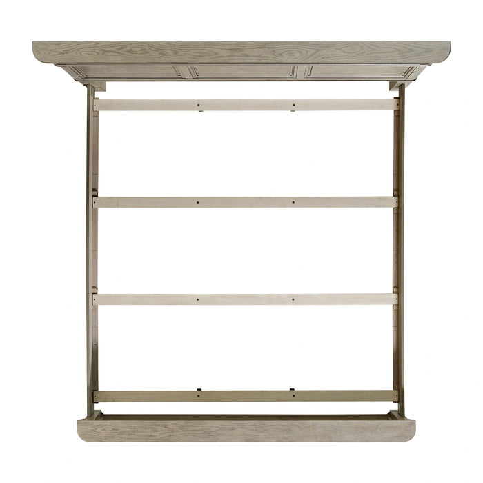 Whit-Ash Panel Bedroom Set in Light Grey