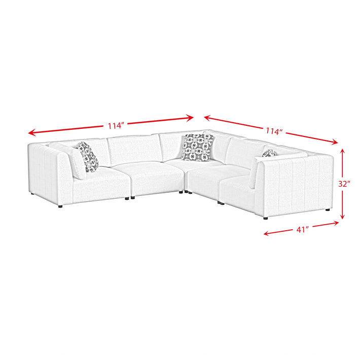 Zandara Modular Set in Olefin Beige