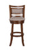 Aberdeen 29" Bar Stool W/Fabric Cushions-Brown