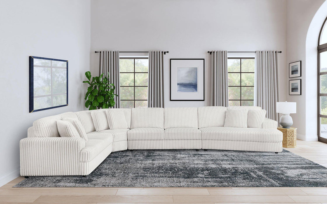 Emberson Upholstered Modular Sectional Sofa Ivory