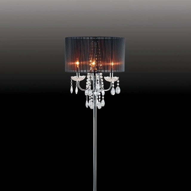 Jada Black Floor Lamp