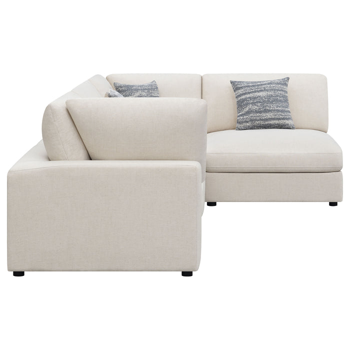 Serene 4 Pc Sectional Beige