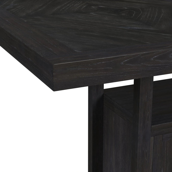 Transcend Dining Set in Charcoal