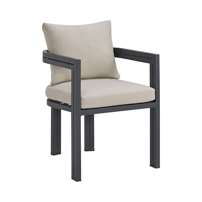 Playa Dining Set in Dark Grey