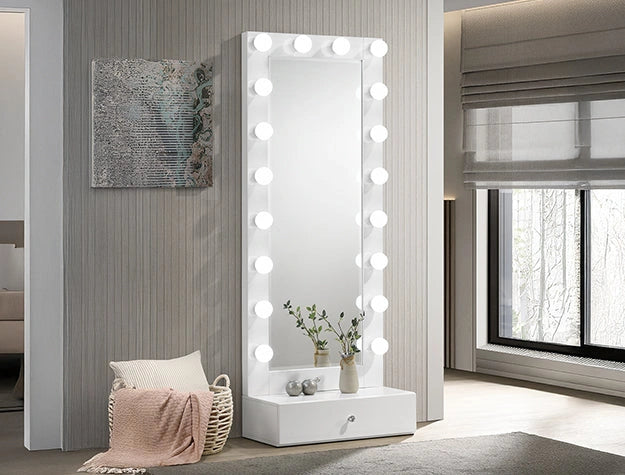 Luxo Vanity Pedestals White image