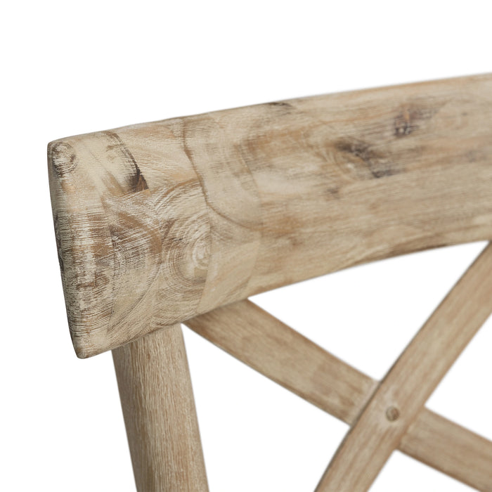 (D680-21) Callista- 30'' Barstool- Beach/Natural