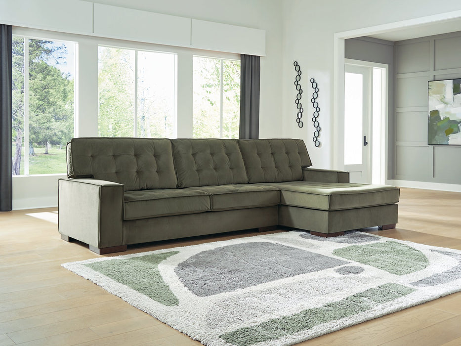 Caspian-Town Sectional with Chaise