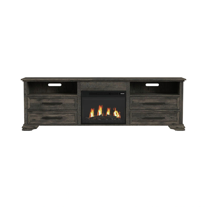 Park Ridge TV Console in Charcoal