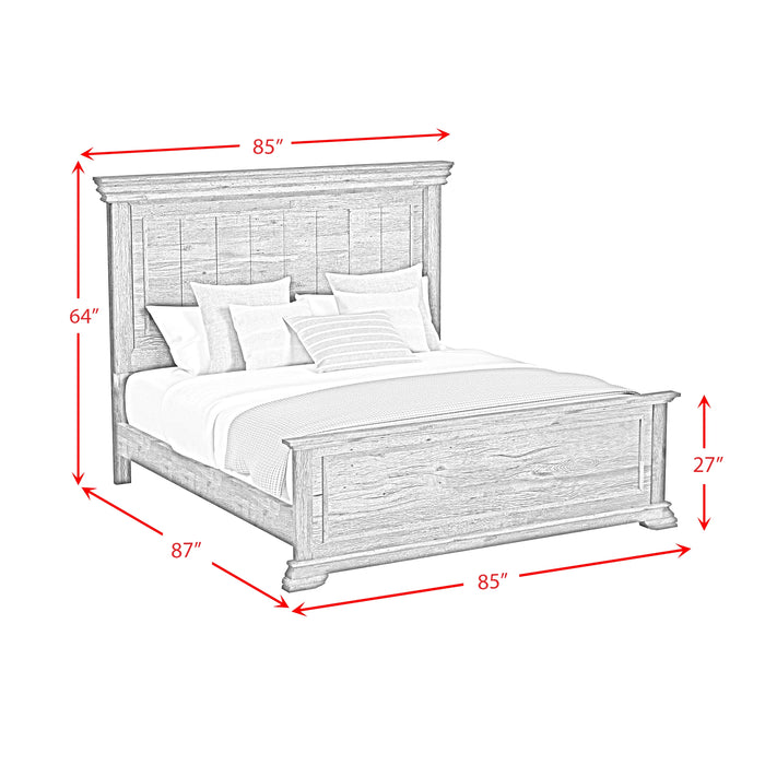 Park Ridge Panel Bedroom Set in Charcoal