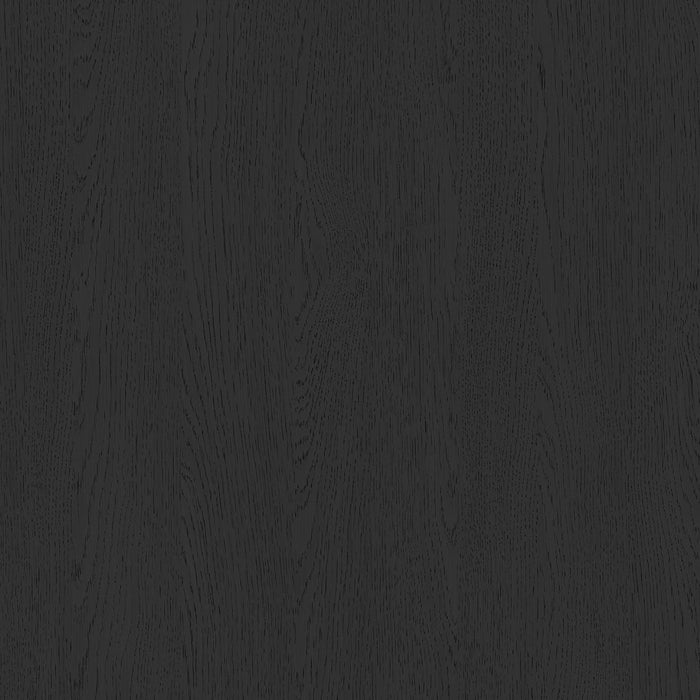 Ridgemont Open Bookcase in Black with Grain