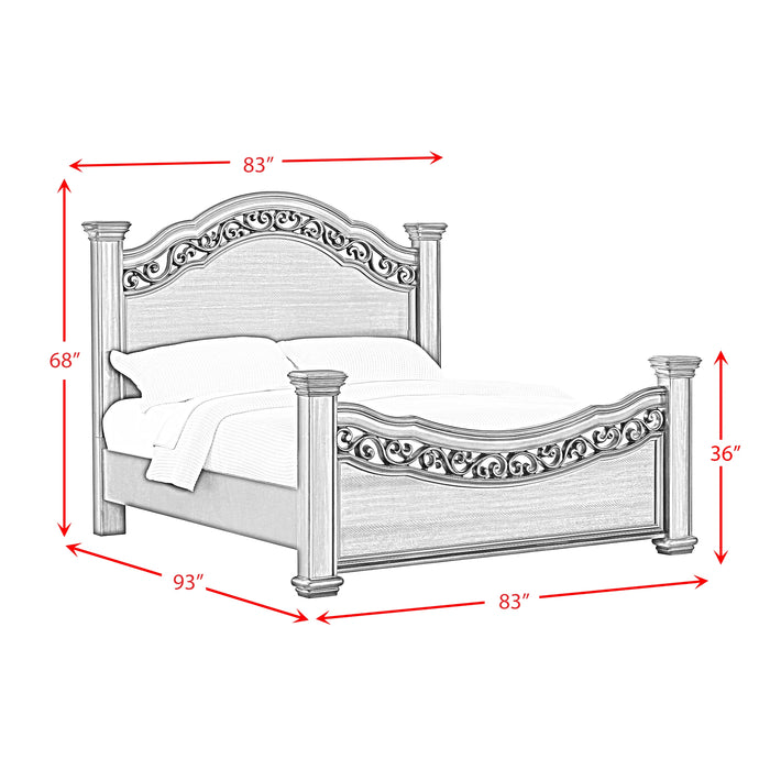 Brunswick Panel Bedroom Set in Mahogany