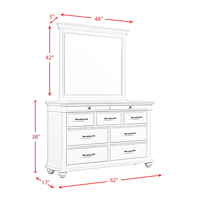 Slater Dresser and Mirror Set