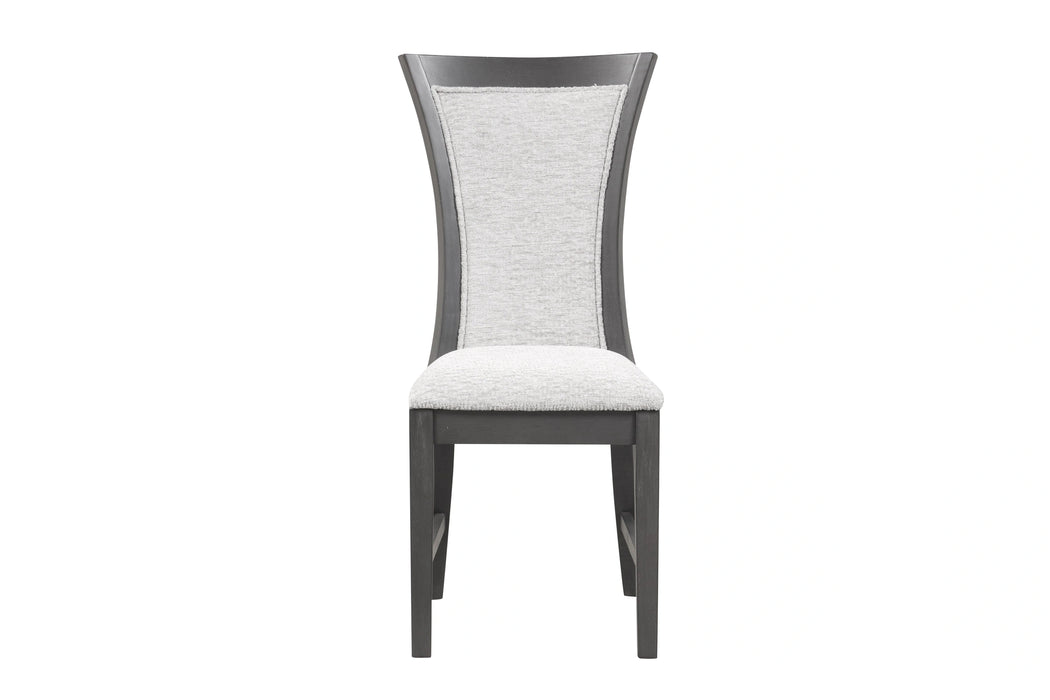 Flair 60" Dining Table & 4 Chairs (5 Pc Set)-Gray