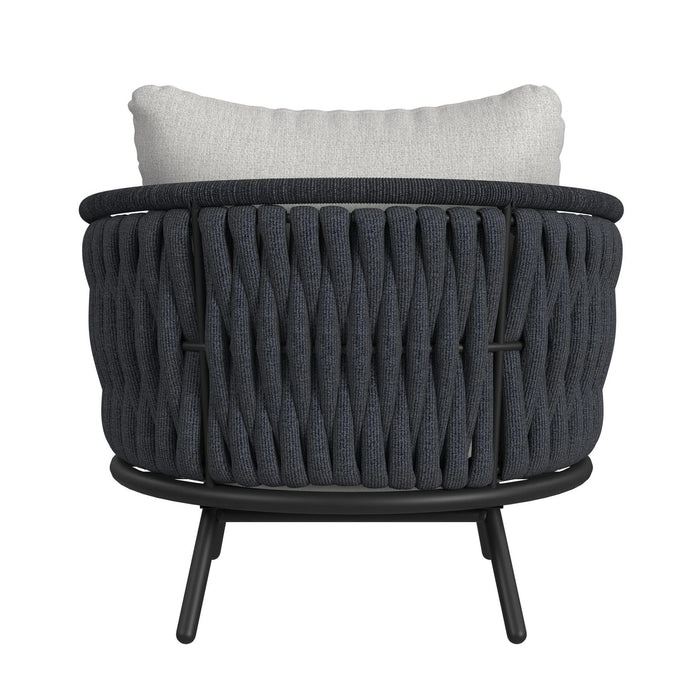 Bali Chairs with Olefin Grey in Dark Grey (2 Per Carton)
