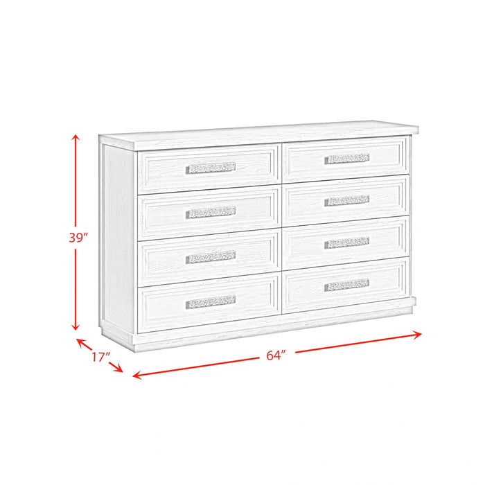 Avalanche Chest & Dresser in Antique White