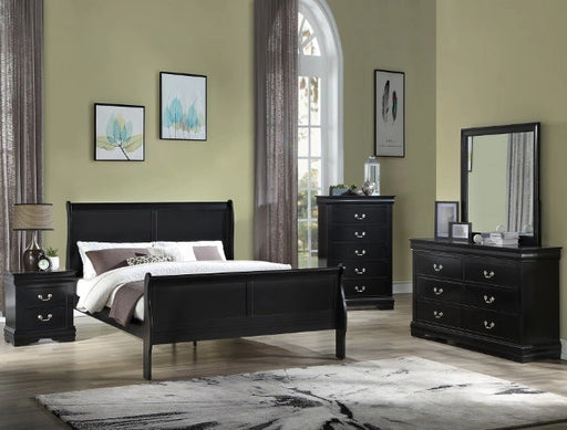 Crown Mark Furniture Louis Philip Dresser in Black image