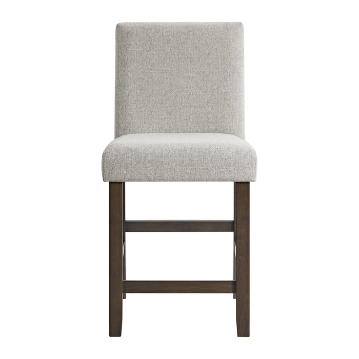 Seneca Counter Side Chair with Grey Fabric (2 Per Carton)