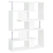 Hoover 5-tier Bookcase White and Chrome image