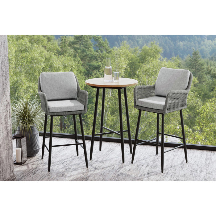 Bayhill Bar Table in Black