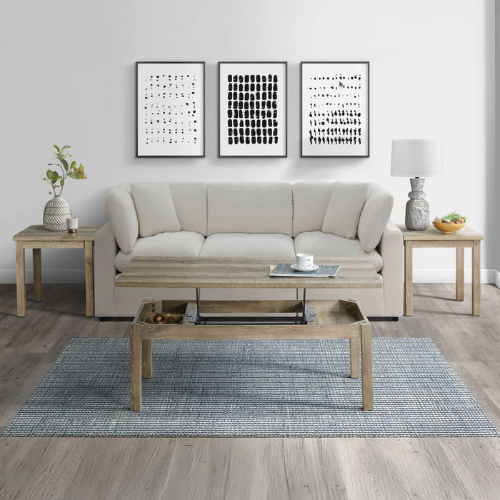 Oak Lawn Three Pack Occasional Set (Lift Top Coffee Table)