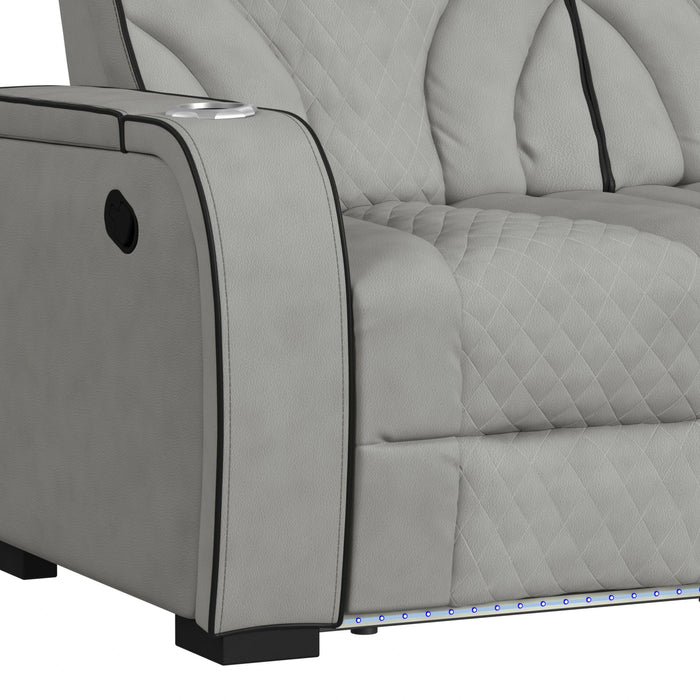 Blitz Motion Sofa with DDT, Reading Light, Wireless Charger and LED