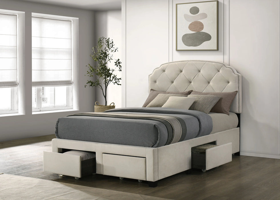 Marianna Panel Platform Storage Bed