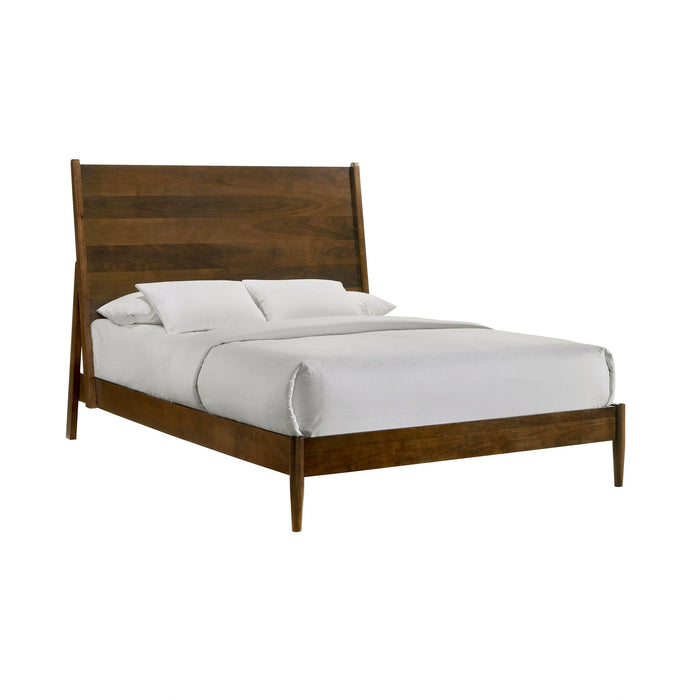 Malibu Panel Bedroom Set in Walnut