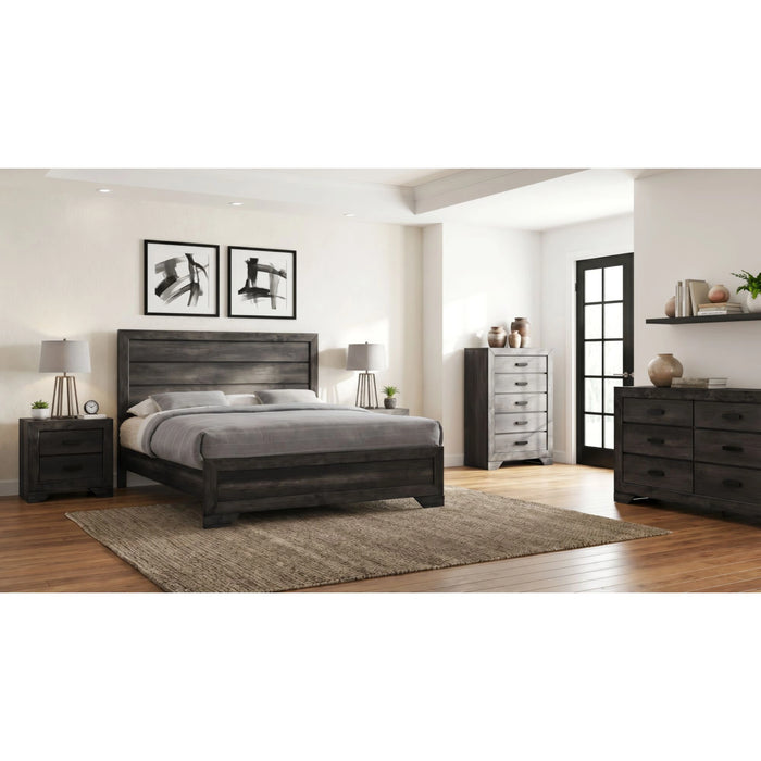Nathan Bedroom Set with 2 Nightstands