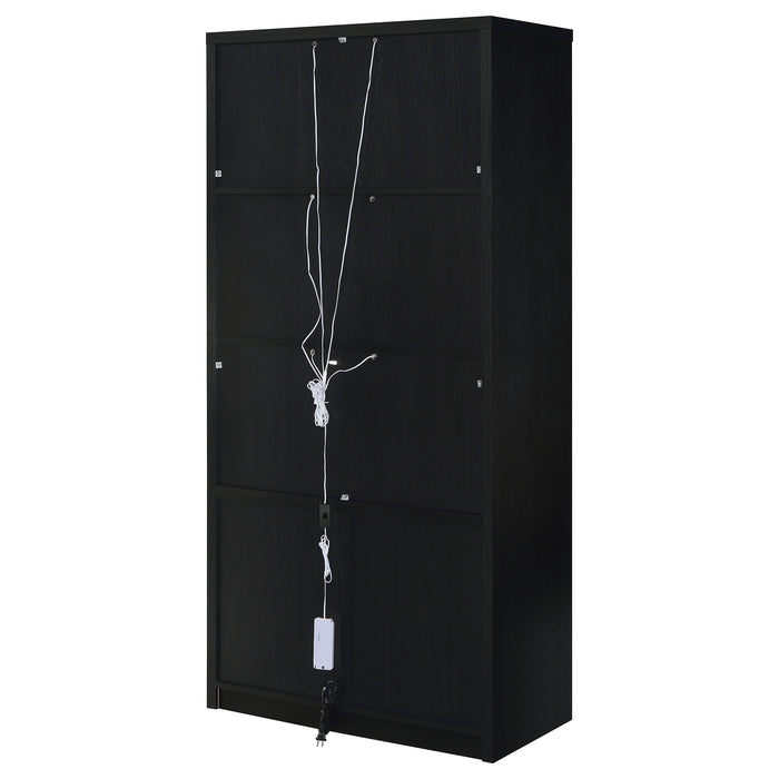 Riva Tall Display Cabinet with LED Lighting