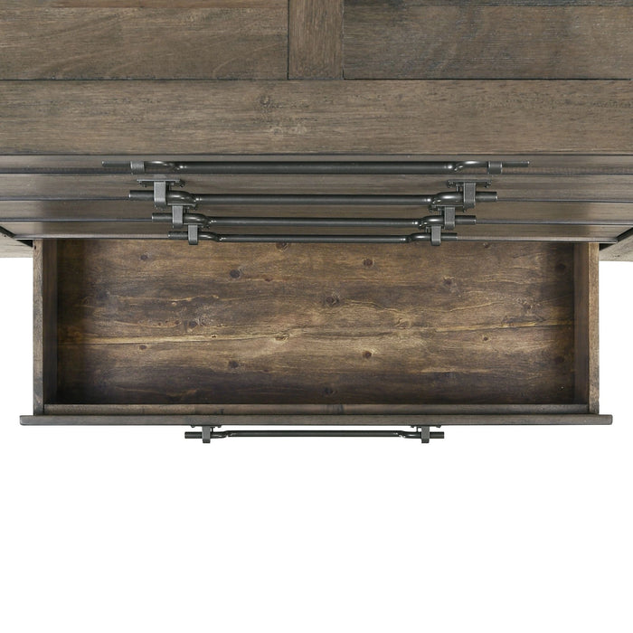 Maverick Panel Bedroom Set in Antique Grey