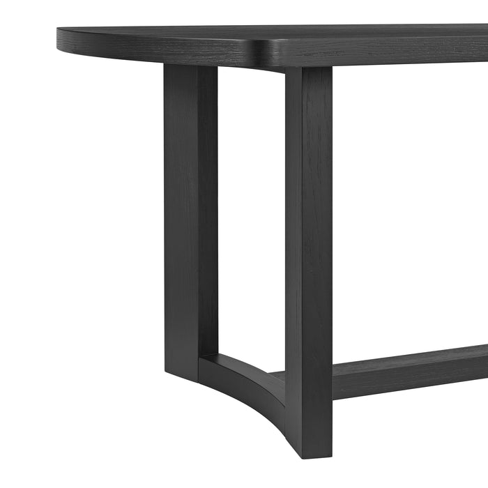 Portland Dining Set in Black
