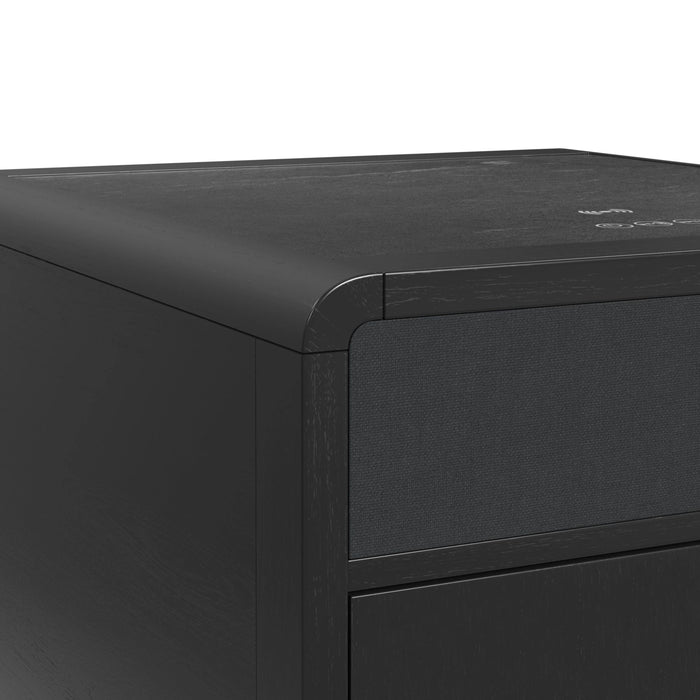 Halo Smart End Table in Black
